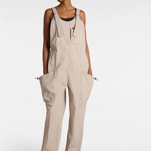 Vans MTE Open Space Tan Jumpsuit Size L Retro Baggy